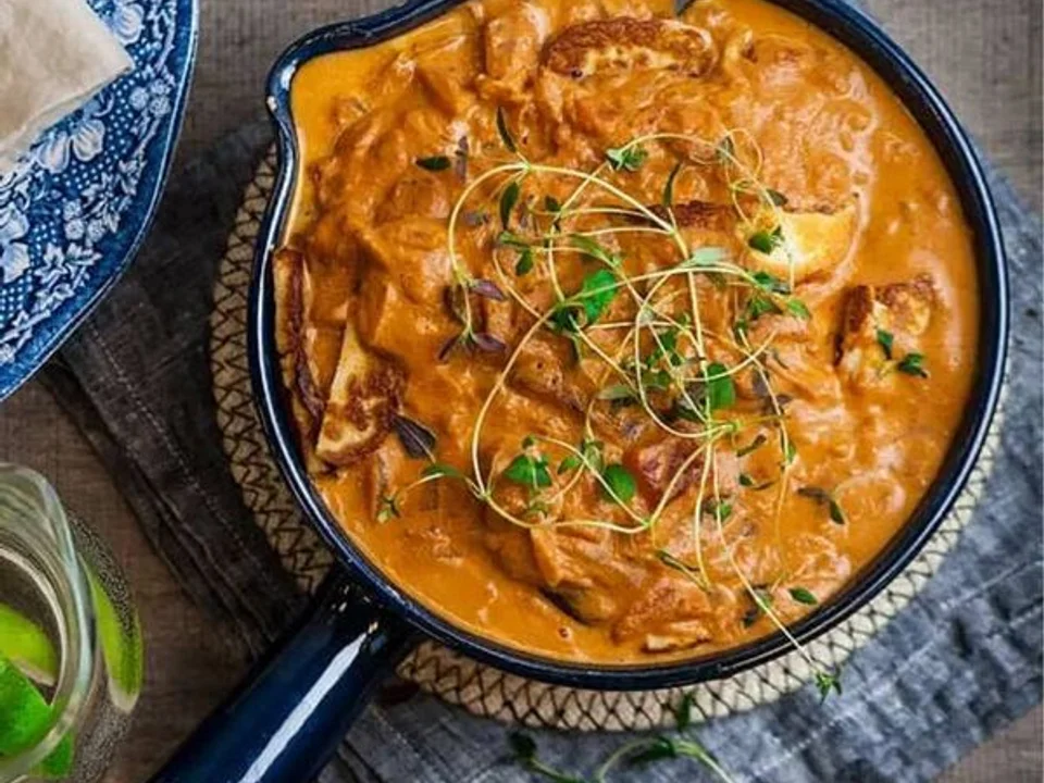 Halloumi stroganof